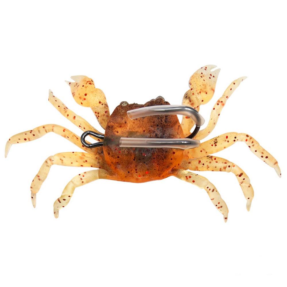 2PCS Soft Simulation Rubber Crab Silicone Fishing Trap Tackle Durable Sea Fishing Bait Fishing помаранчевий
2PCS Soft Simulation Rubber Crab Silicone Fishing Trap Tackle Durable Sea Fishing Bait Fishing помаранчевий