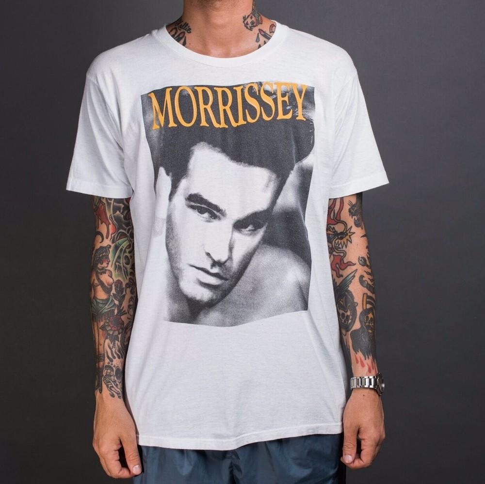 Vintage 1991 Morrissey Tour Classic Style White Unisex T shirt S5XL WA3757 Unisex T-Shirt XL
Vintage 1991 Morrissey Tour Classic Style White Unisex T shirt S5XL WA3757 Unisex T-Shirt XL