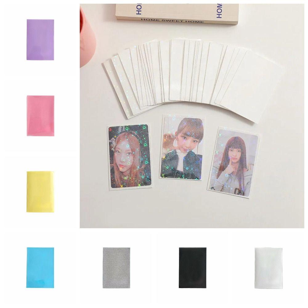 10 шт./компл. DIY Idol Photo Защитный чехол Macaron Цветная фотокарточка Пленка для фотокарточек Сумка для дома чёрный
10 шт./компл. DIY Idol Photo Защитный чехол Macaron Цветная фотокарточка Пленка для фотокарточек Сумка для дома чёрный