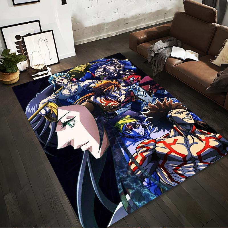 Anime Style Carpet Featuring Warrior Characters in Vibrant Colors Suitable for use as an anti-slip for living room bedroom sofas 40x60cm( 15x23in )
Anime Style Carpet Featuring Warrior Characters in Vibrant Colors Suitable for use as an anti-slip for living room bedroom sofas 40x60cm( 15x23in )