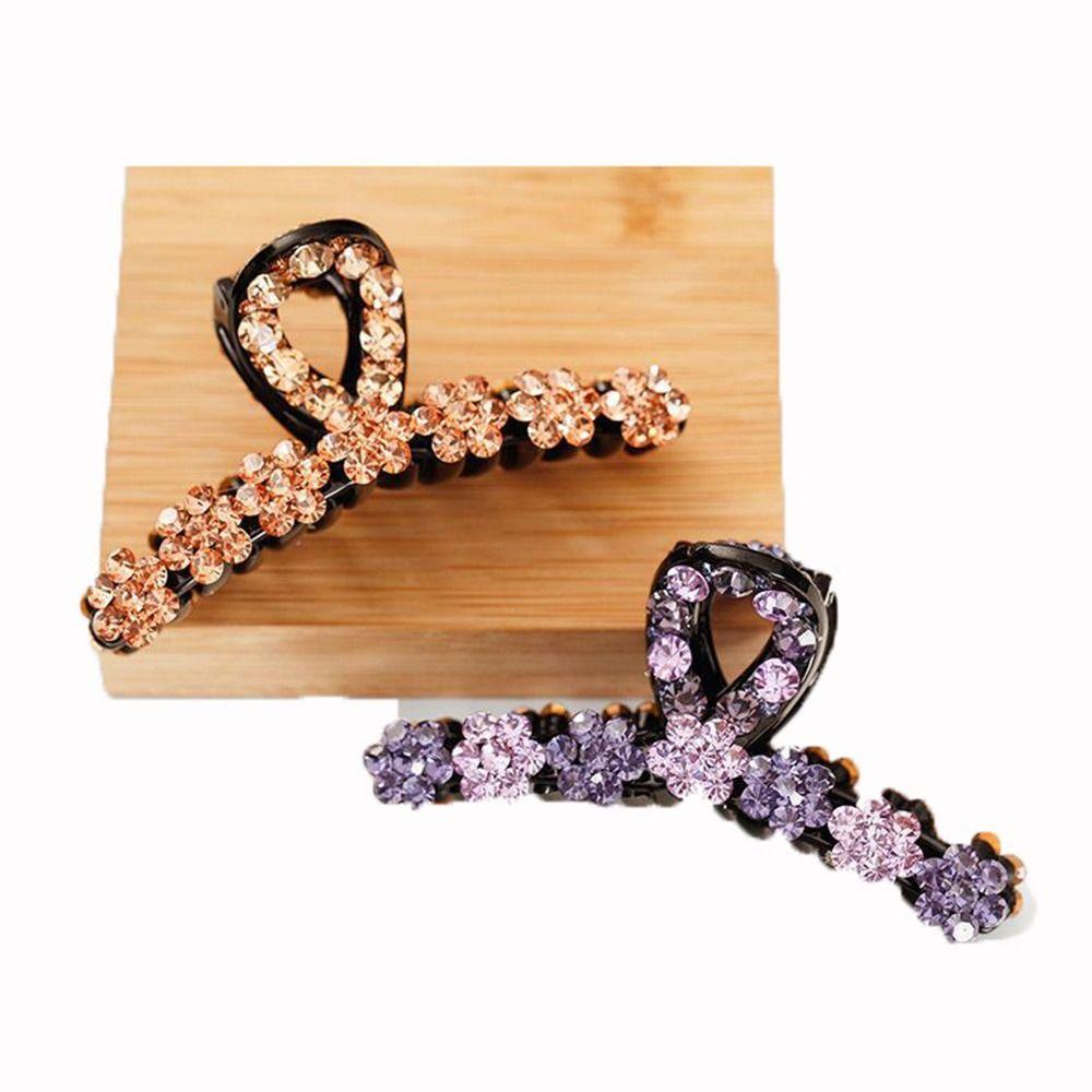 Headdress For Girls Hair Crab Clip Hair Accessories Korean Style Hair Clip Diamond Hair Claw
Headdress For Girls Hair Crab Clip Hair Accessories Korean Style Hair Clip Diamond Hair Claw