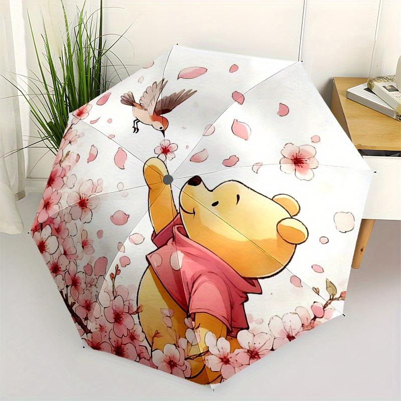 Winnie-the-Pooh, Spring Blossoms Automatic Opening and Closing Umbrella - 8 Ribs Portable Folding Umbrella with Plastic Handle, Suitable for
Winnie-the-Pooh, Spring Blossoms Automatic Opening and Closing Umbrella - 8 Ribs Portable Folding Umbrella with Plastic Handle, Suitable for