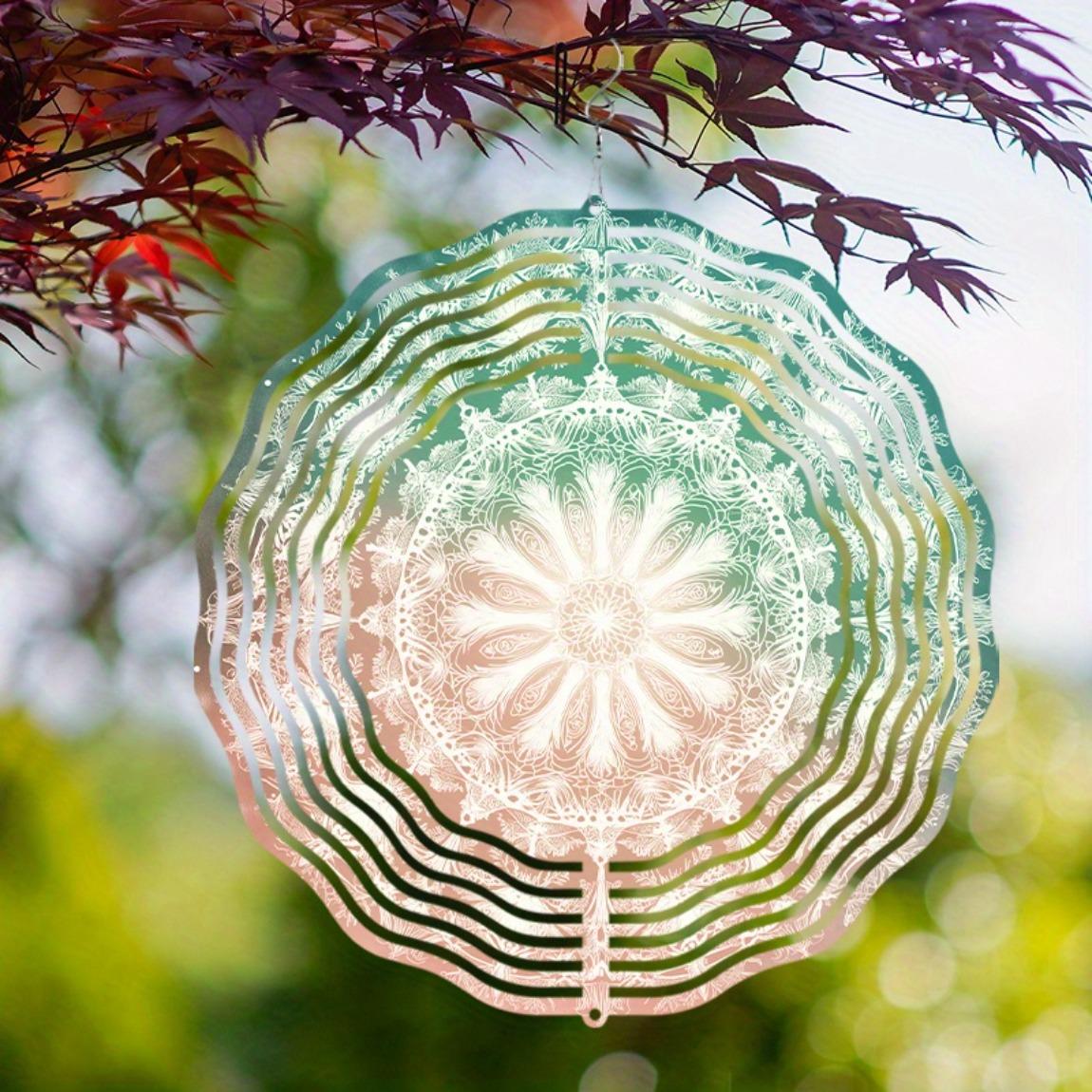 360 Degree Rotating Metal Wind Chime 25.4 Inch Garden Decor for All Seasons No Electricity Needed Outdoor Hanging Ornament 01A
360 Degree Rotating Metal Wind Chime 25.4 Inch Garden Decor for All Seasons No Electricity Needed Outdoor Hanging Ornament 01A