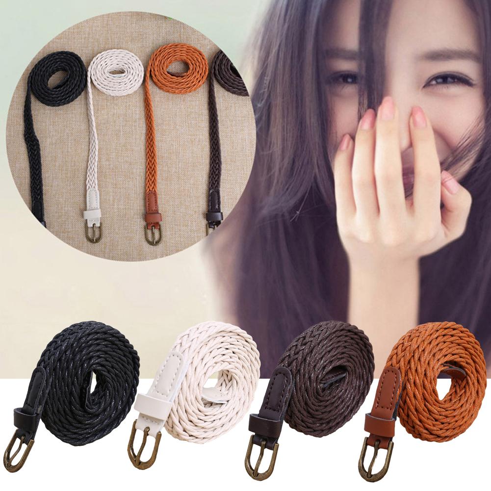 Women Retro Bohemia Woven Belts Female Classic Slender Braided Thin Belt Ladies Thin Braid Waist Belt for Dress верблюд
Women Retro Bohemia Woven Belts Female Classic Slender Braided Thin Belt Ladies Thin Braid Waist Belt for Dress верблюд