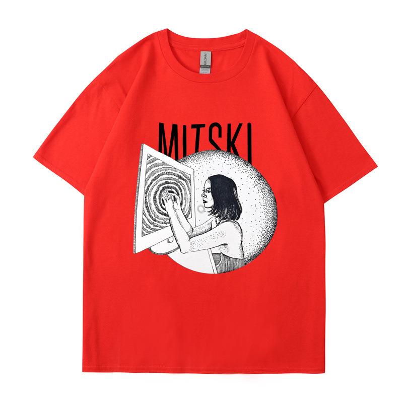 Singer Mitski Be The Cowboy Poster Music Album Graphic T Shirt Fashion Trending Streetwear Retro Cool Tops Unisex Camisetas 3XL
Singer Mitski Be The Cowboy Poster Music Album Graphic T Shirt Fashion Trending Streetwear Retro Cool Tops Unisex Camisetas 3XL