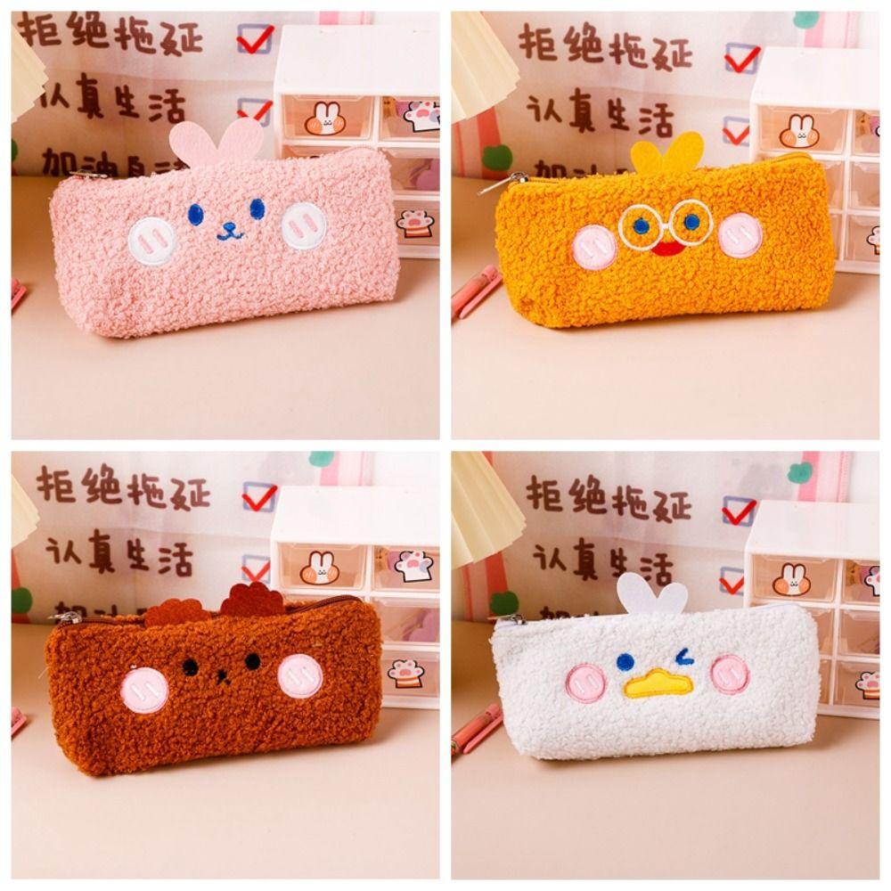 Cartoon Animal Pencil Case Rabbit Storage Bag Cartoon Stationery Organizer Student Yellow-Chick
Cartoon Animal Pencil Case Rabbit Storage Bag Cartoon Stationery Organizer Student Yellow-Chick