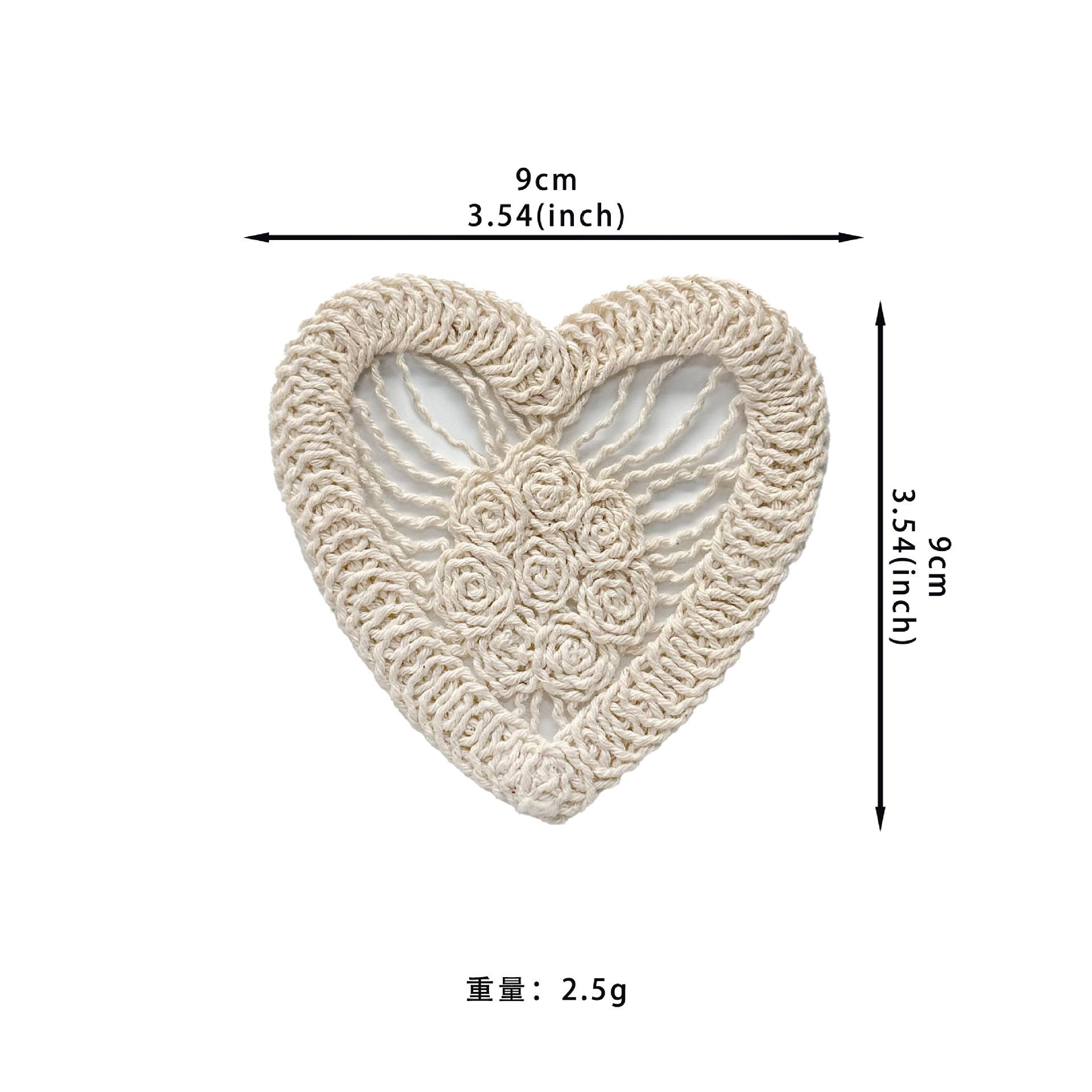 Handmade Cotton Thread Woven Retro Hollow Lace Coaster Diy Bag T-Shirt Decorative Patch Clothing Cloth Sticker Accessories 55756
Handmade Cotton Thread Woven Retro Hollow Lace Coaster Diy Bag T-Shirt Decorative Patch Clothing Cloth Sticker Accessories 55756