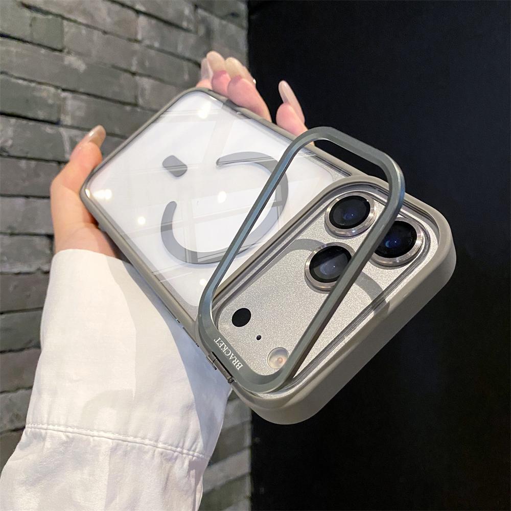 For Magsafe Magnetic Lens Protection Stand Phone Case For iPhone 17 16 15 14 13 12 11 Pro Max Plus Transparent Metal Clear Cover iPhone 16 Plus
For Magsafe Magnetic Lens Protection Stand Phone Case For iPhone 17 16 15 14 13 12 11 Pro Max Plus Transparent Metal Clear Cover iPhone 16 Plus