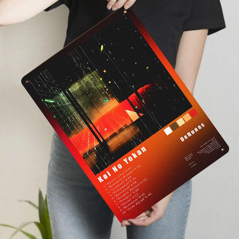 Deftones Koi No Yokan Album Cover Art Custom Metal Tin Sign Vintage Music Room Wall Decor 20x30cm(7.8x11.8inch)
Deftones Koi No Yokan Album Cover Art Custom Metal Tin Sign Vintage Music Room Wall Decor 20x30cm(7.8x11.8inch)