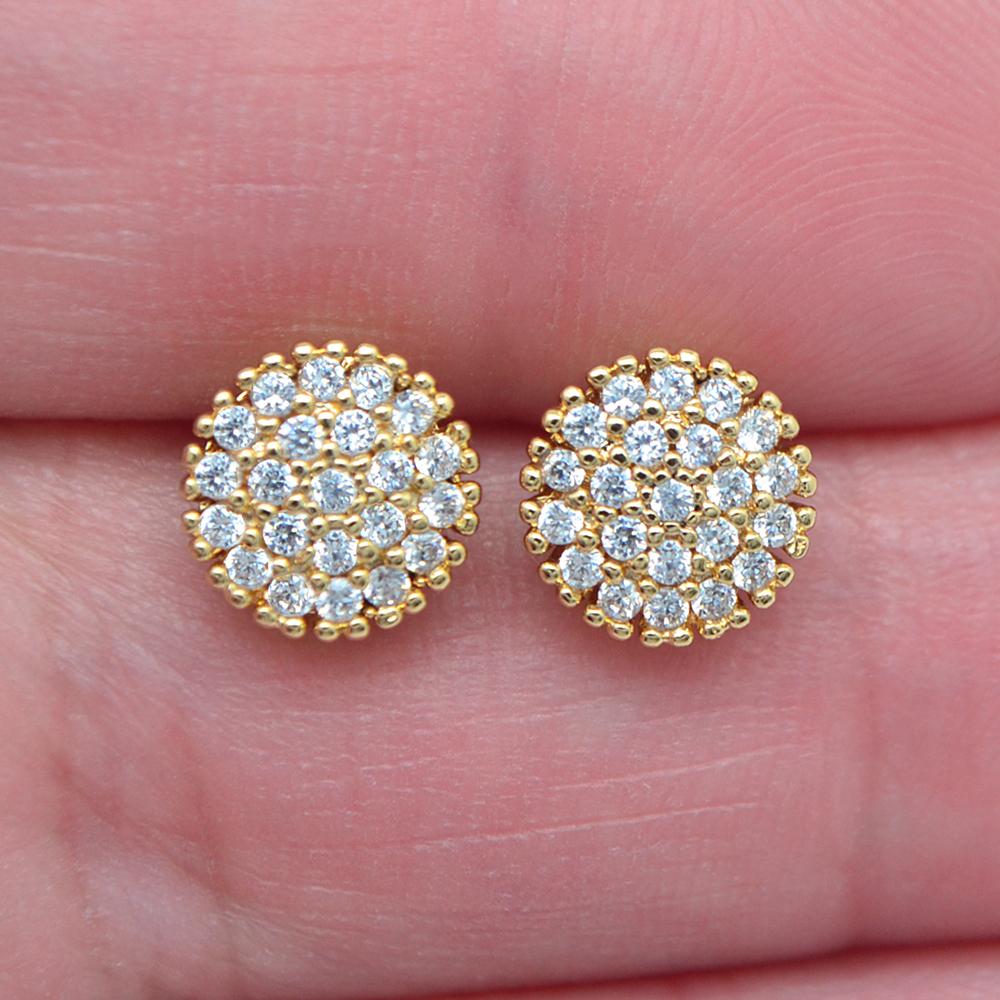 Женщины Прозрачный Цирконий CZ Bling Выпуклый Круглый Цветок Очаровательные Серьги-гвоздики Ювелирные Изделия
Женщины Прозрачный Цирконий CZ Bling Выпуклый Круглый Цветок Очаровательные Серьги-гвоздики Ювелирные Изделия