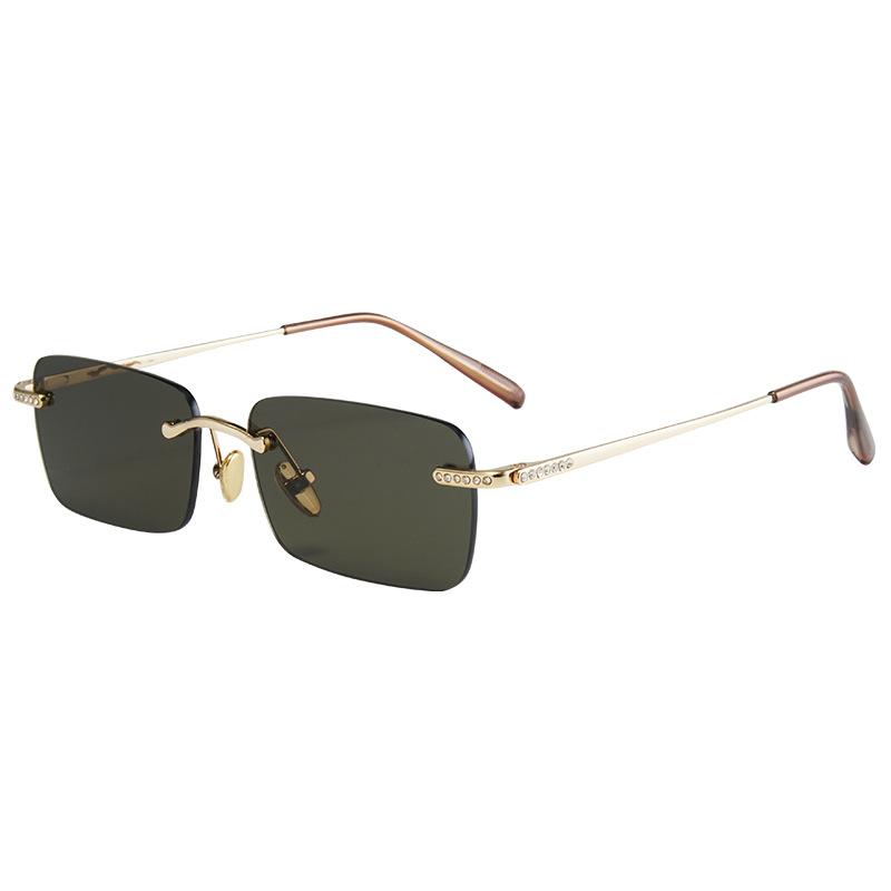 Retro Personalized Women S Sunglasses Uv Protection Trend Rimless Glasses Fashion Versatile Sunglasses Men
Retro Personalized Women S Sunglasses Uv Protection Trend Rimless Glasses Fashion Versatile Sunglasses Men