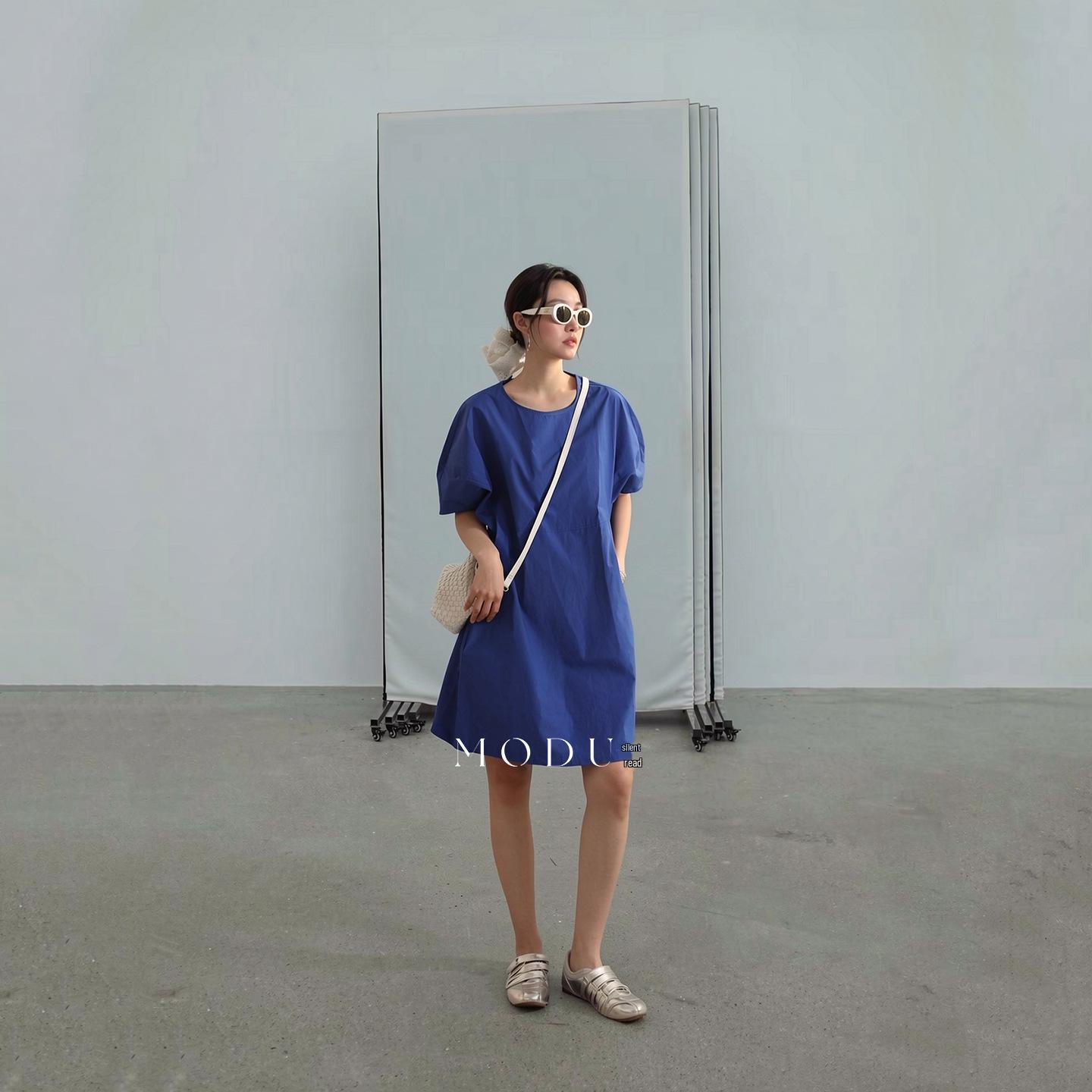 Spring/Summer Cotton Oversized Mid-Length Raglan Sleeve Dress MD6283 Large синій
Spring/Summer Cotton Oversized Mid-Length Raglan Sleeve Dress MD6283 Large синій
