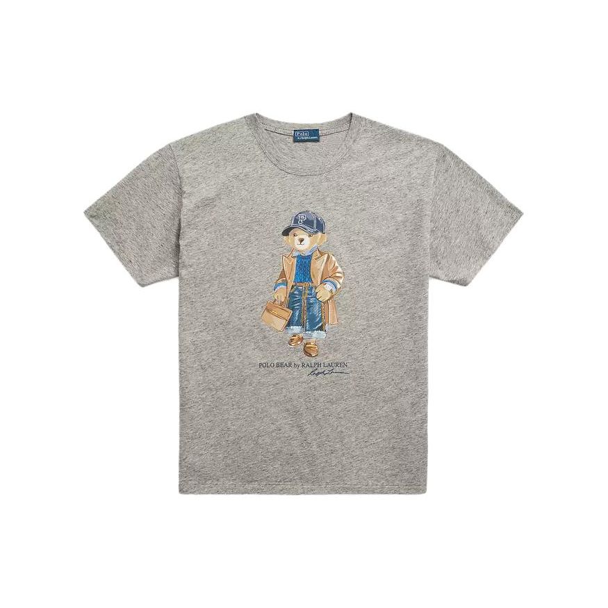 Polo Ralph Lauren FW23 Teddy Bear Graphic Print Футболка с круглым вырезом и короткими рукавами для женщин, топы, серые WMPOKNINCU20839-020 S
Polo Ralph Lauren FW23 Teddy Bear Graphic Print Футболка с круглым вырезом и короткими рукавами для женщин, топы, серые WMPOKNINCU20839-020 S