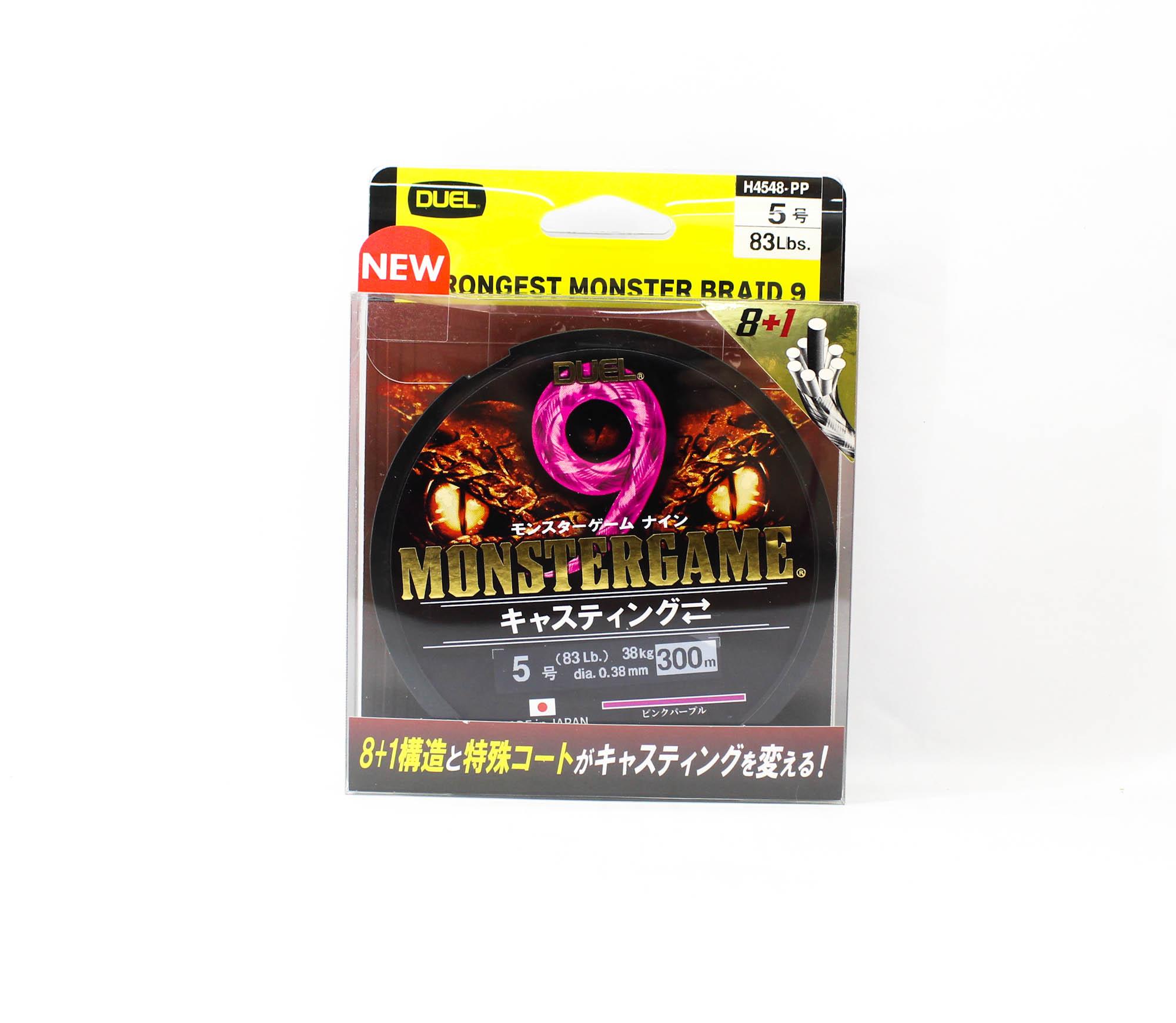 Yo Zuri Duel P.E Line Monster Game X9 Casting Pink 300m P.E 5 (0615) розовый/фиолетовый
Yo Zuri Duel P.E Line Monster Game X9 Casting Pink 300m P.E 5 (0615) розовый/фиолетовый