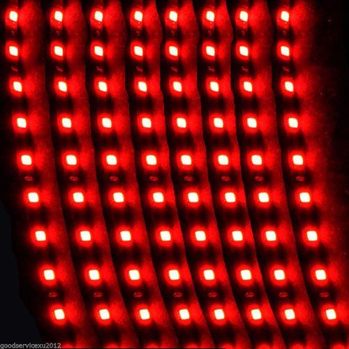8pc Red 15LED Car Grill Flexible Light Strip / Footwell Floor Decor Lamp SMD 12V
8pc Red 15LED Car Grill Flexible Light Strip / Footwell Floor Decor Lamp SMD 12V