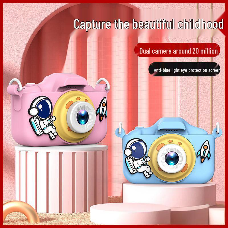 HD X2-TKR Cartoon Dual Camera: Multifunctional Selfie and Toy Camera for Kids
HD X2-TKR Cartoon Dual Camera: Multifunctional Selfie and Toy Camera for Kids