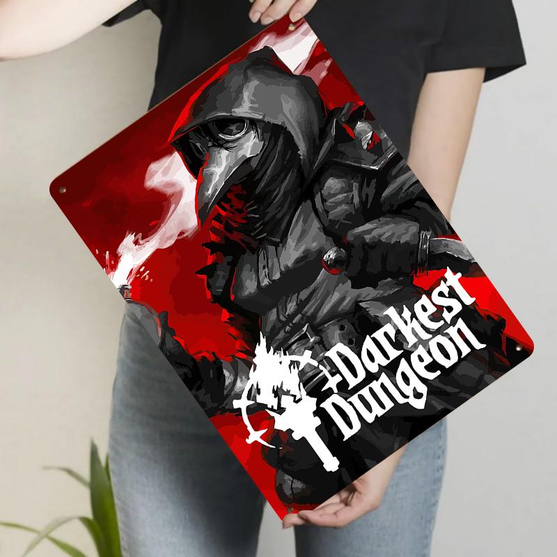 Darkest Dungeon Crowman Character Decorative Iron Painting Metal Wall Hanging for Living Room Study Bedroom 20x30cm(7.8x11.8inch)
Darkest Dungeon Crowman Character Decorative Iron Painting Metal Wall Hanging for Living Room Study Bedroom 20x30cm(7.8x11.8inch)
