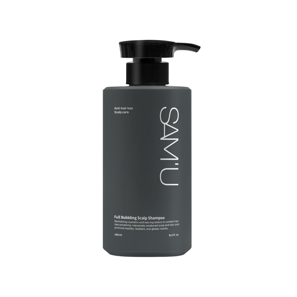SAM U Biotin Shampoo SAM U Full Bubbling Scalp Shampoo 490ml Large capacity hair care Hair Scalp Nutrition Smooth hair
SAM U Biotin Shampoo SAM U Full Bubbling Scalp Shampoo 490ml Large capacity hair care Hair Scalp Nutrition Smooth hair