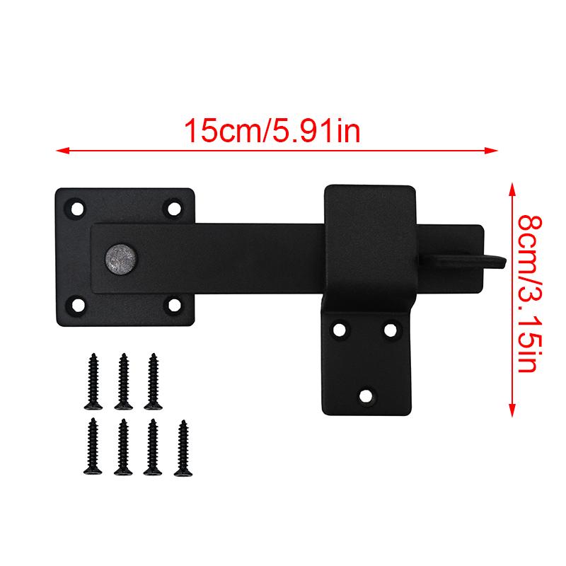 1 шт. Усиленная фурнитура для уличных ворот, железный дверной замок 15x8 см чёрный
1 шт. Усиленная фурнитура для уличных ворот, железный дверной замок 15x8 см чёрный