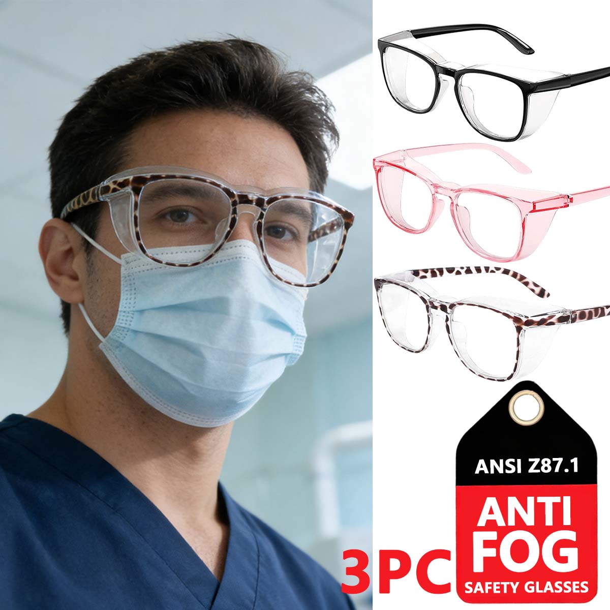 protective goggles for health care mens safety glasses anti-fog safety glasses for men blue light blocking glasses women HM9
protective goggles for health care mens safety glasses anti-fog safety glasses for men blue light blocking glasses women HM9
