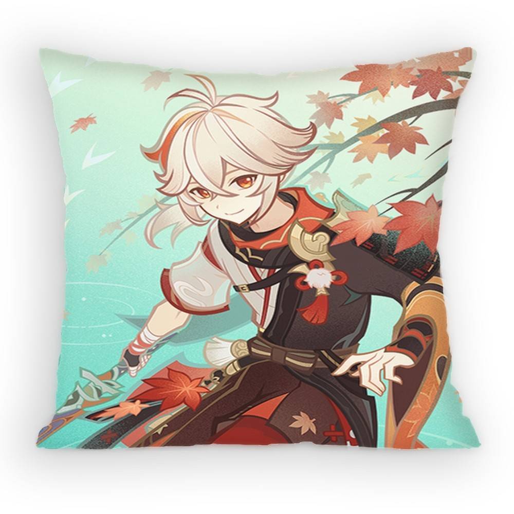Kaedehara Kazuha Pillow Case Antidustmite Pillowcase Invisible zipper silky Sofa cushion cover for bedroom 30x30 cm
Kaedehara Kazuha Pillow Case Antidustmite Pillowcase Invisible zipper silky Sofa cushion cover for bedroom 30x30 cm
