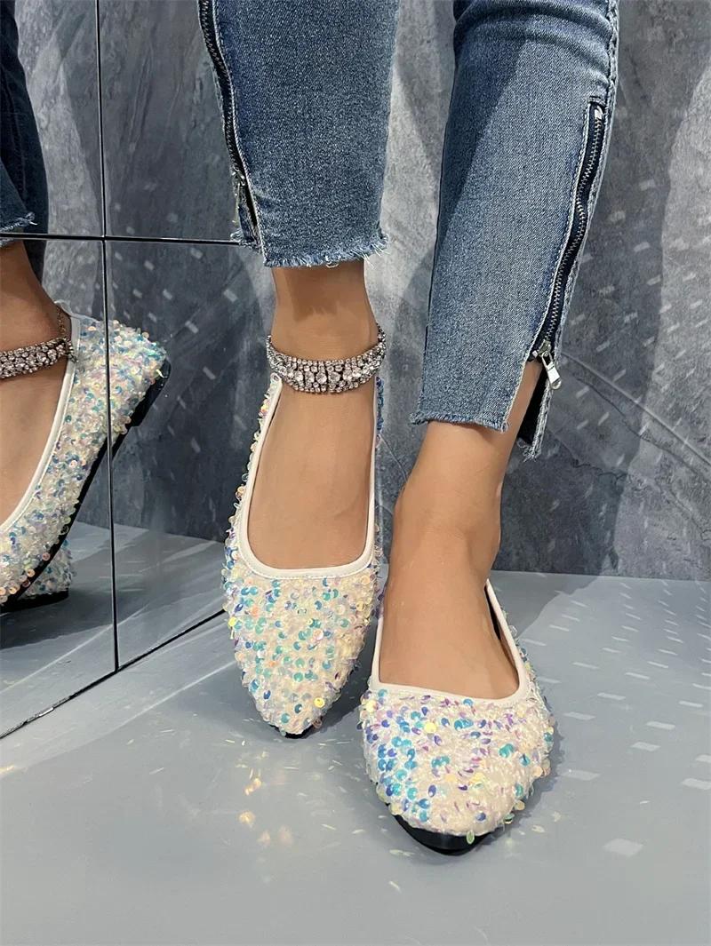 Весна и осень 2024 года. Новые модные удобные и повседневные туфли с неглубокой горловиной на плоской подошве, износостойкие женские туфли в тон 35 бежевый
Весна и осень 2024 года. Новые модные удобные и повседневные туфли с неглубокой горловиной на плоской подошве, износостойкие женские туфли в тон 35 бежевый