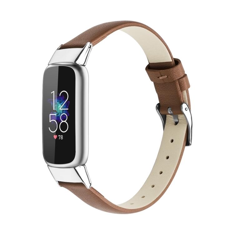 For Fitbit Luxe Leather Watch Band, Size:S(White) S коричневий
For Fitbit Luxe Leather Watch Band, Size:S(White) S коричневий