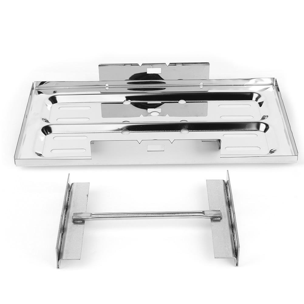 Поддон для аккумулятора Нержавеющая сталь Универсальный Полированный Держатель Прижимной комплект 7 1 2 x 13 1 4 дюйма
Поддон для аккумулятора Нержавеющая сталь Универсальный Полированный Держатель Прижимной комплект 7 1 2 x 13 1 4 дюйма