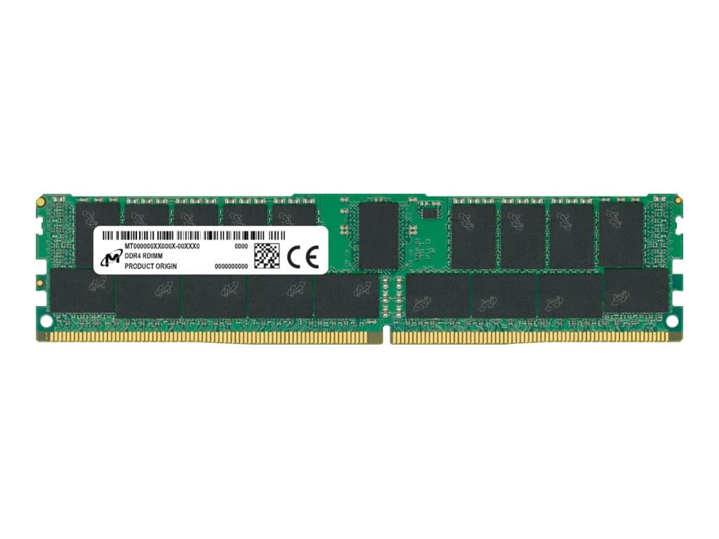 Micron Ddr4 Module 16 Gb Dimm 288 Pin 2933 Mhz Registered MTA18ASF2G72PDZ-2G9J3R - - - - - / Pc4-23466 -
Micron Ddr4 Module 16 Gb Dimm 288 Pin 2933 Mhz Registered MTA18ASF2G72PDZ-2G9J3R - - - - - / Pc4-23466 -
