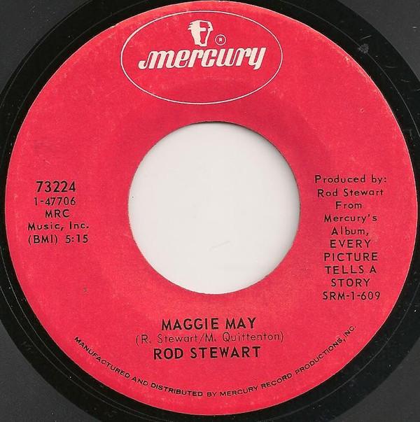 7inch Record ROD STEWART - Maggie May / Reason To Believe 73224 Mercury 1971 US Rock Used
7inch Record ROD STEWART - Maggie May / Reason To Believe 73224 Mercury 1971 US Rock Used