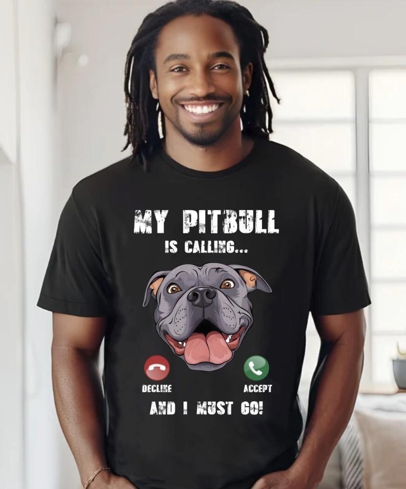 Pitbull Calling I Must Go Funny Pitties Dog Lover Owner Gift Unisex Shirt S-5XL Unisex T-Shirt XXXXL
Pitbull Calling I Must Go Funny Pitties Dog Lover Owner Gift Unisex Shirt S-5XL Unisex T-Shirt XXXXL