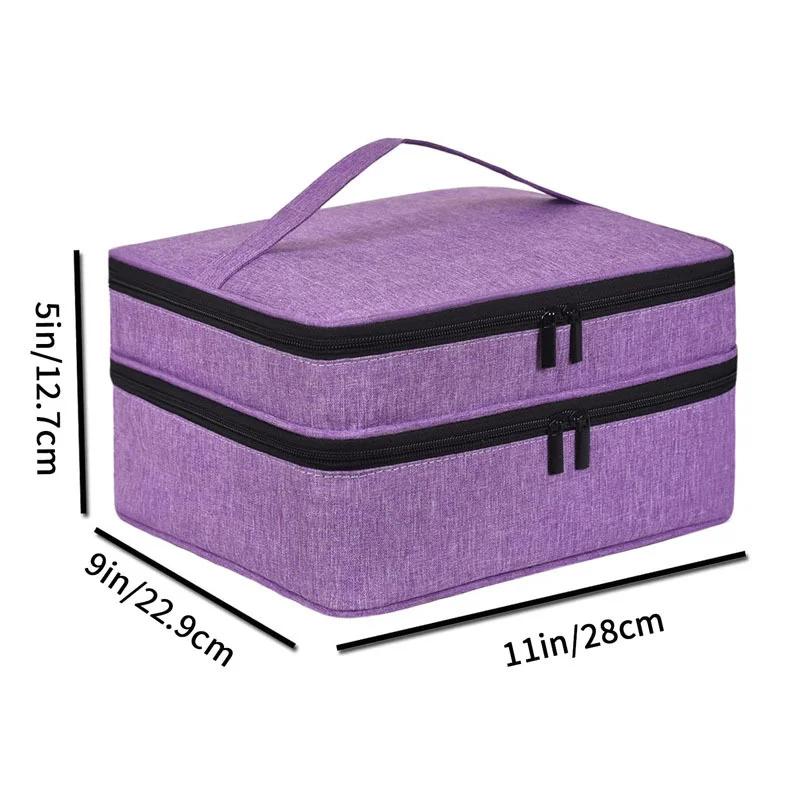 42 Bottle Essential Oil Bag Portable Nail Polish Storage Bag Makeup Cases Organizer Cosmetic Handbag Multifunction Makeup Bag
42 Bottle Essential Oil Bag Portable Nail Polish Storage Bag Makeup Cases Organizer Cosmetic Handbag Multifunction Makeup Bag