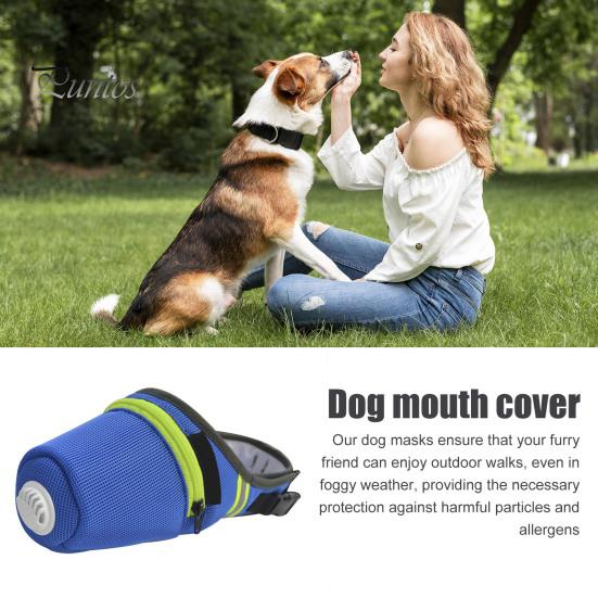 Dog Face Guard Muzzle Cover Adjustable Fit Reusable Breathable Dog Air Filter Mouth Cover Respirator Pet Supplies S синій
Dog Face Guard Muzzle Cover Adjustable Fit Reusable Breathable Dog Air Filter Mouth Cover Respirator Pet Supplies S синій
