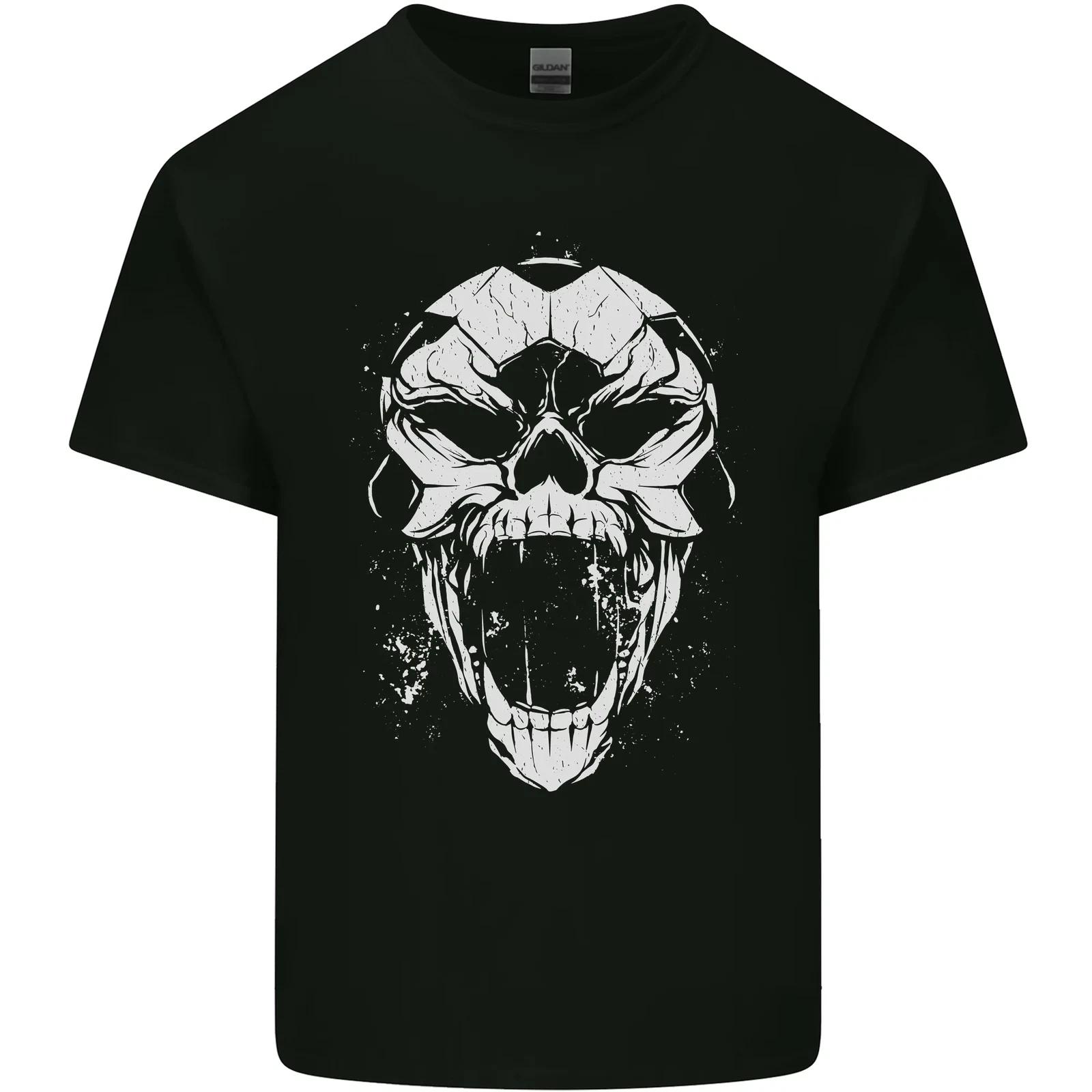 A Football Skull Footy Soccer Kids T-Shirt Childrens 3XL
A Football Skull Footy Soccer Kids T-Shirt Childrens 3XL