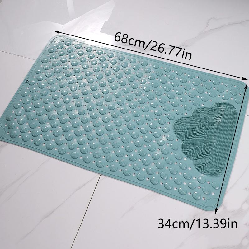 0.8cm Thick PVC Bath Mat Non-Slip Massage Nubs Shower Safety Rug for Wet Bathroom Floors 34 X 68 Dot Pattern зелений
0.8cm Thick PVC Bath Mat Non-Slip Massage Nubs Shower Safety Rug for Wet Bathroom Floors 34 X 68 Dot Pattern зелений