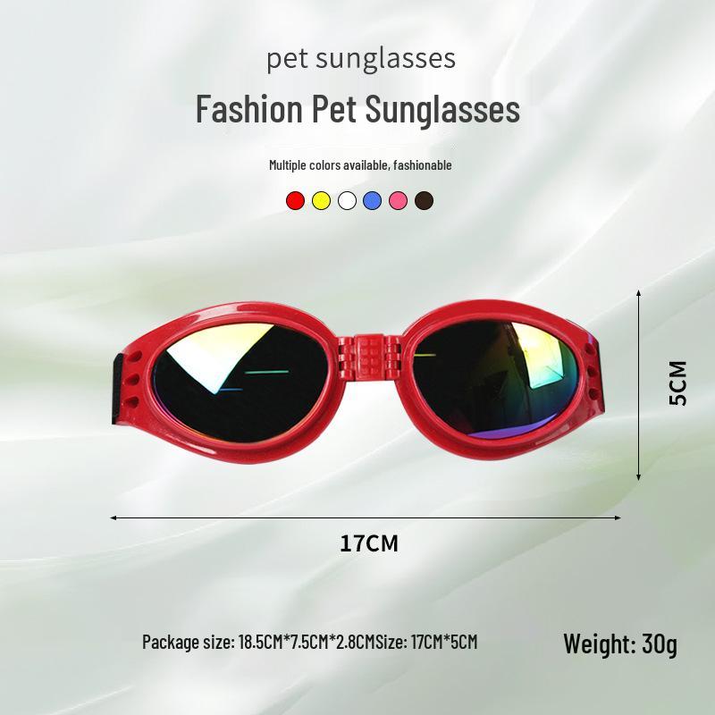 Dog Goggles - Sun & Wind Protection Sunglasses for Goldens, Corgis & More One Size красный
Dog Goggles - Sun & Wind Protection Sunglasses for Goldens, Corgis & More One Size красный