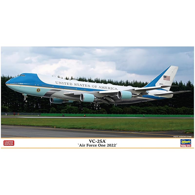 Hasegawa 1/200 Passenger aircraft series America VC-25A air force one 2022 plastic model 10852 (plane)
Hasegawa 1/200 Passenger aircraft series America VC-25A air force one 2022 plastic model 10852 (plane)