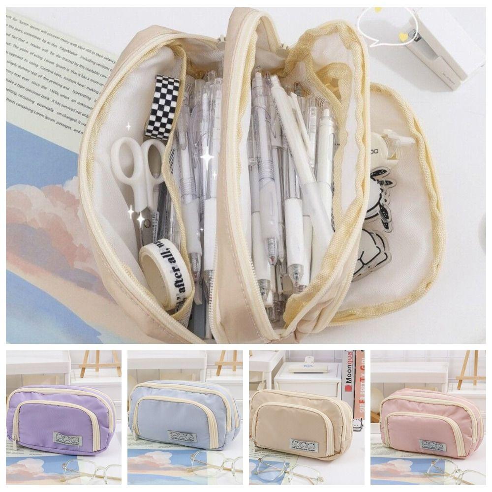 Трехслойный органайзер для канцелярских принадлежностей Oxford Pen Bag New Pencil Case
Трехслойный органайзер для канцелярских принадлежностей Oxford Pen Bag New Pencil Case