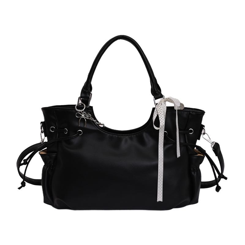 Minimally Sophisticated Tote Bag for Women 2026, Fresh and Large Capacity Commuter Carrying Crossbody Bag no accessories чорний
Minimally Sophisticated Tote Bag for Women 2026, Fresh and Large Capacity Commuter Carrying Crossbody Bag no accessories чорний