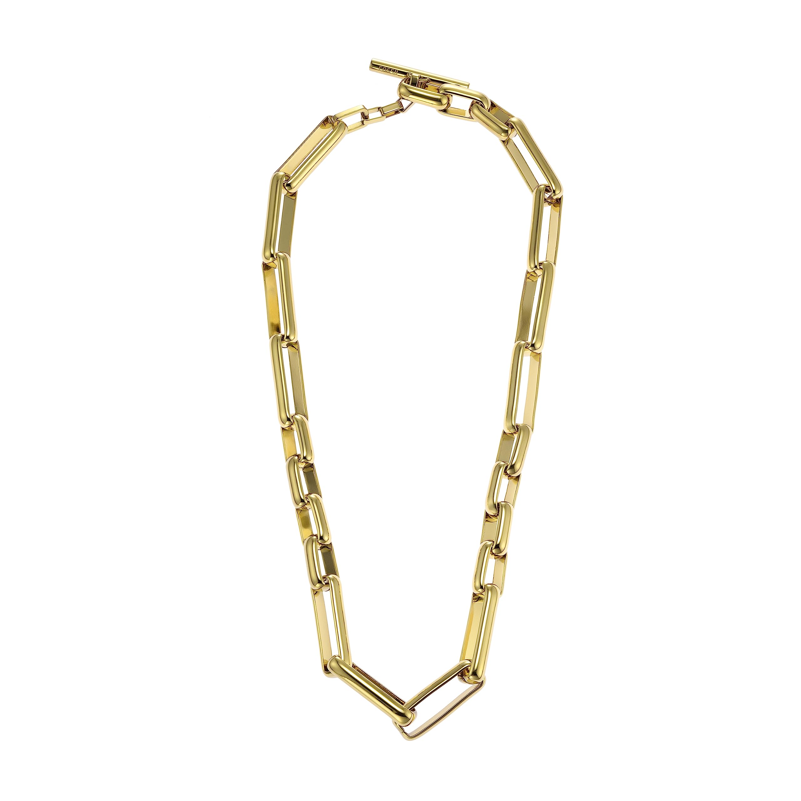 Fossil Women s ARCHIVAL CORE ESSENTIALS Gold-Tone Stainless Steel Chain Necklace, JOF00971710
Fossil Women s ARCHIVAL CORE ESSENTIALS Gold-Tone Stainless Steel Chain Necklace, JOF00971710