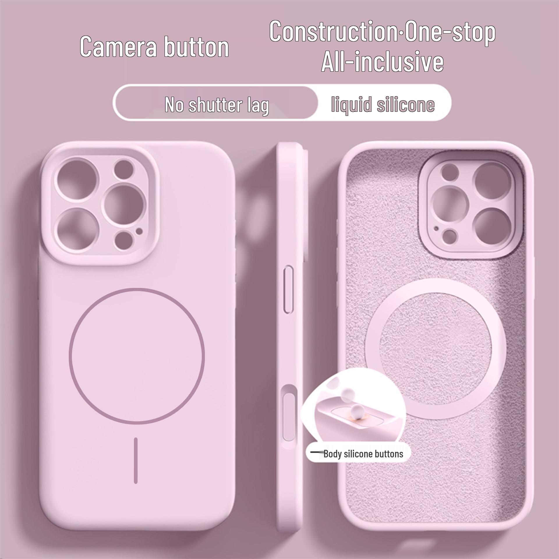 iPhone 16/17 Thin Liquid Silicone Case with Magnetic Ring & Fingerprint Resistance iPhone 15 Plus
iPhone 16/17 Thin Liquid Silicone Case with Magnetic Ring & Fingerprint Resistance iPhone 15 Plus