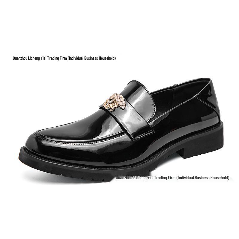 Стильные мужские лоферы слипоны из лакированной кожи с острым носком - Черные Формальные/Повседневные Европейский и Американский дизайн 43 чёрный
Стильные мужские лоферы слипоны из лакированной кожи с острым носком - Черные Формальные/Повседневные Европейский и Американский дизайн 43 чёрный