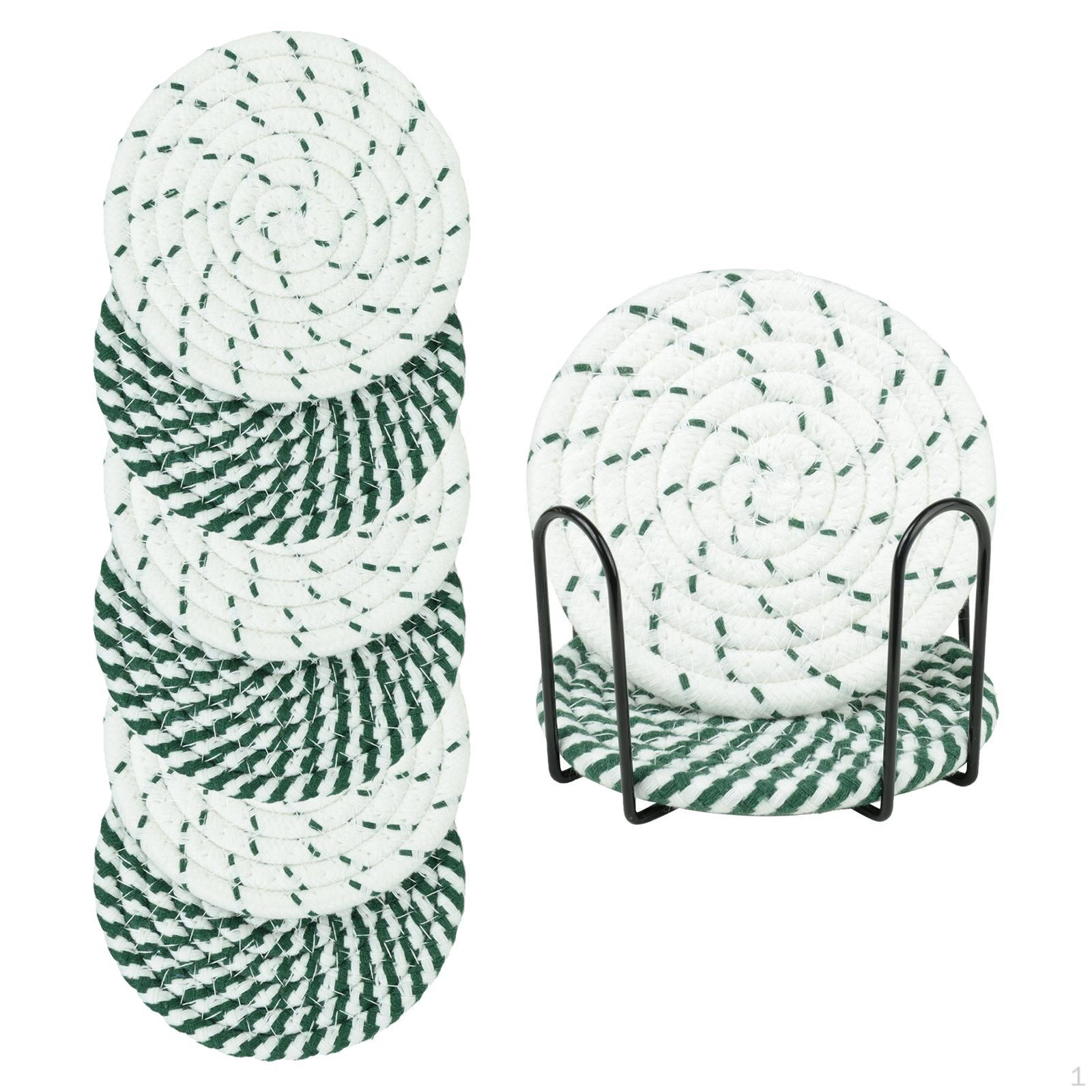 8 Pieces Round Woven Placemat with Holder Kitchen Cup Mat Anti Slip Weave Place for синій
8 Pieces Round Woven Placemat with Holder Kitchen Cup Mat Anti Slip Weave Place for синій