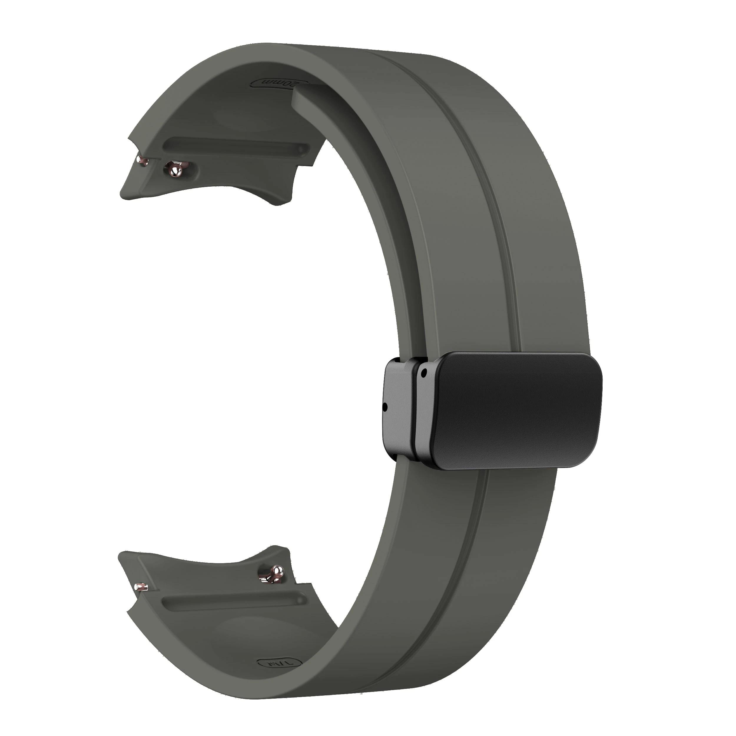 Magnetic D Buckle Silicone Band For Samsung Galaxy Watch 6 5 Pro 4 Classic 47mm 45mm 44mm 40mm Sports Strap Replacement Bracelet
Magnetic D Buckle Silicone Band For Samsung Galaxy Watch 6 5 Pro 4 Classic 47mm 45mm 44mm 40mm Sports Strap Replacement Bracelet