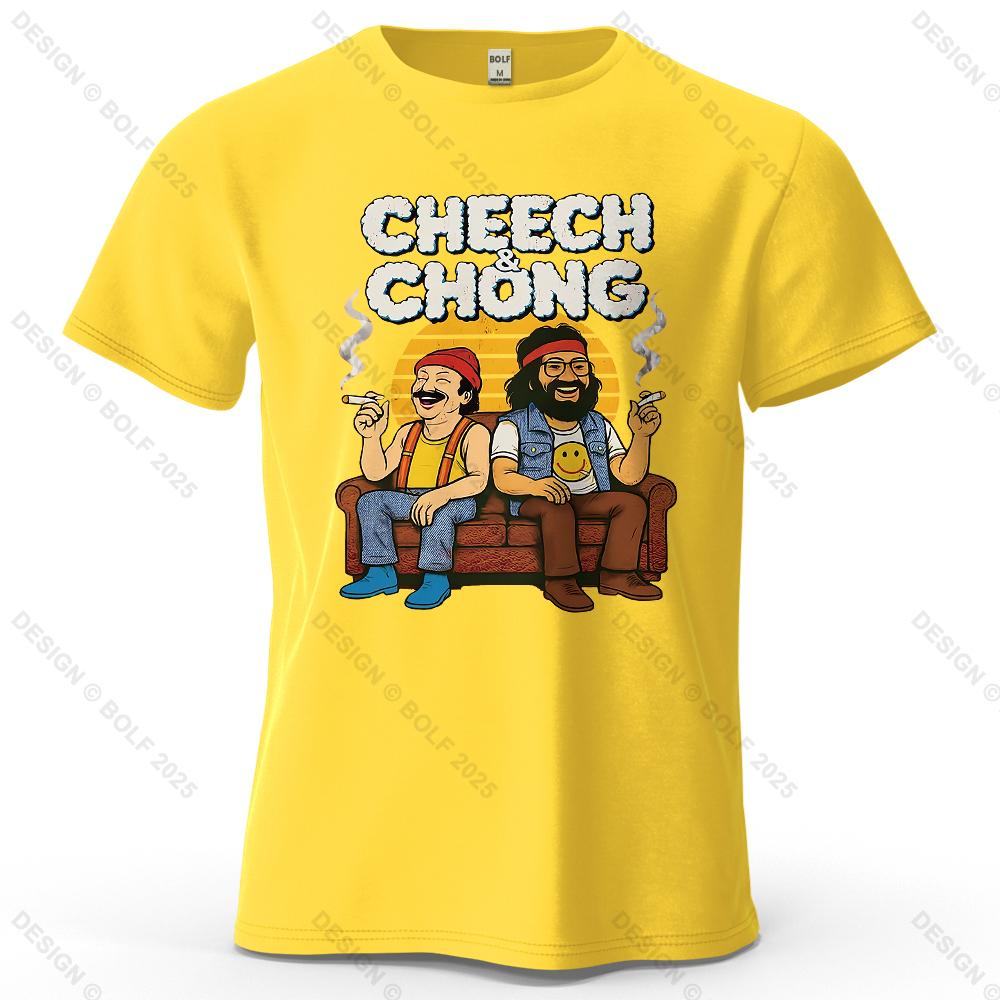 Чоловіча футболка з мультяшним принтом CHEECH & CHONG 100% бавовна Оверсайз Ретро Смішні Графічні Футболки для Жінок Топи Футболки Вуличний одяг M
Чоловіча футболка з мультяшним принтом CHEECH & CHONG 100% бавовна Оверсайз Ретро Смішні Графічні Футболки для Жінок Топи Футболки Вуличний одяг M