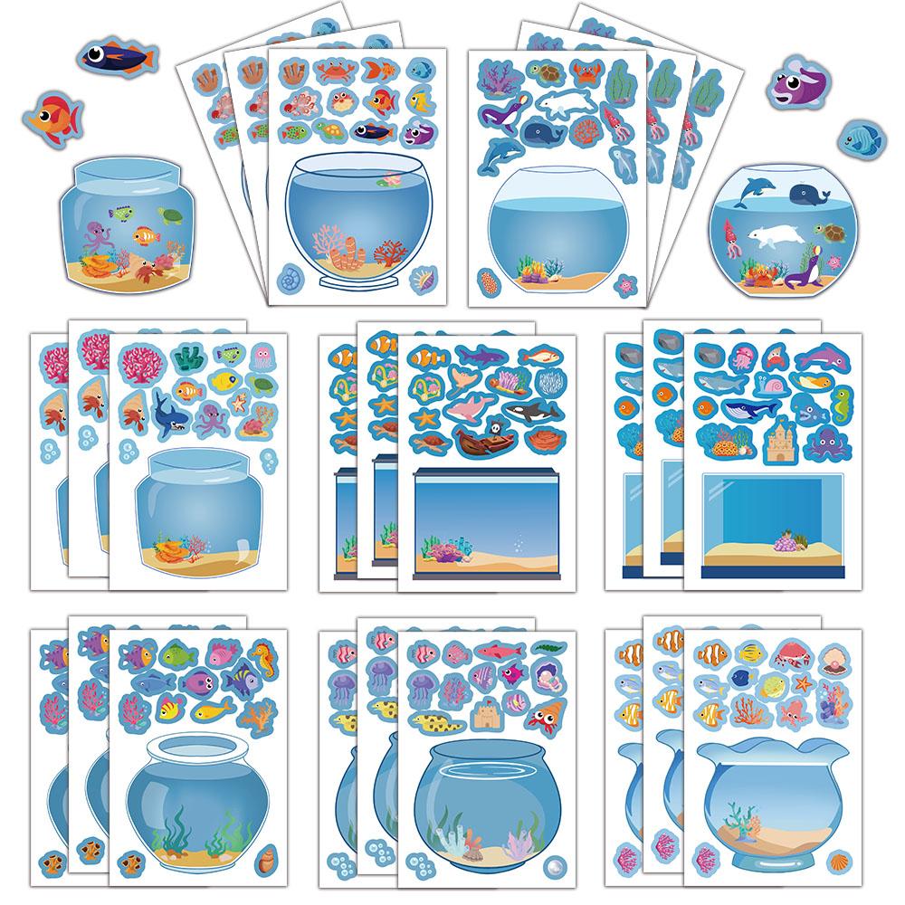 8Pcs Creative Fish Tank Game Stickers Handmade Diy Phone Case Notebook Water Cup Desktop Decoration Waterproof Stickers
8Pcs Creative Fish Tank Game Stickers Handmade Diy Phone Case Notebook Water Cup Desktop Decoration Waterproof Stickers