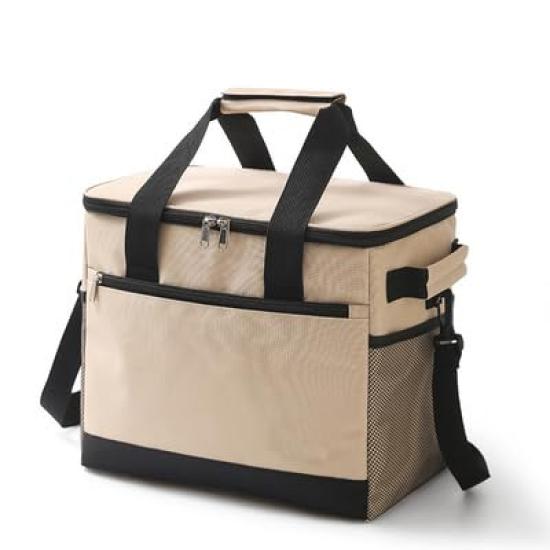 Cooler Box Soft 27L Camping Fishing Ultra Light Compact Storage Beige 3 Layer Insulation Bag with Belt Folding Case Cooler Box Thermal/Cold (27L) бежевий
Cooler Box Soft 27L Camping Fishing Ultra Light Compact Storage Beige 3 Layer Insulation Bag with Belt Folding Case Cooler Box Thermal/Cold (27L) бежевий