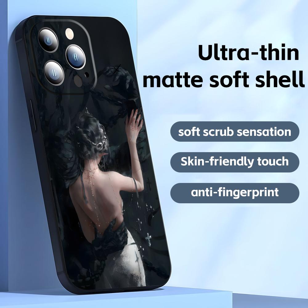 Ghostblade wlop Phone Case For iPhone17 16 16e 15 14 13 12 11 Plus Mini Pro Max Soft black Shockproof Cover iPhone 16
Ghostblade wlop Phone Case For iPhone17 16 16e 15 14 13 12 11 Plus Mini Pro Max Soft black Shockproof Cover iPhone 16
