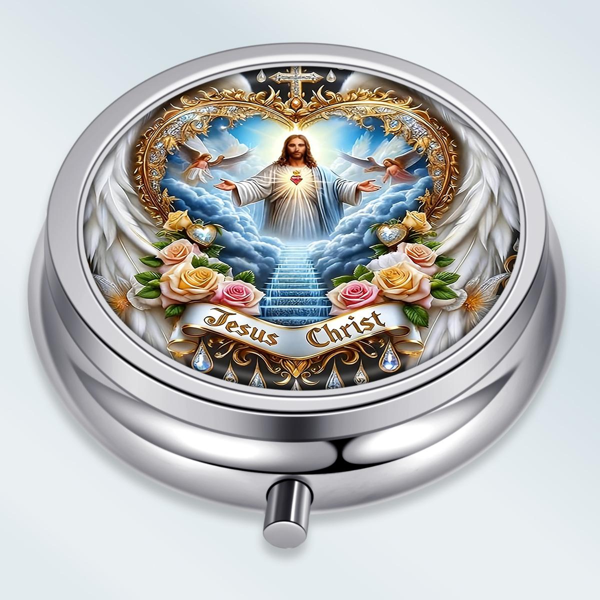 Portable Pill Box with 3 Compartments, Mini Metal Medicine Organizer Case, Cute Printed Pill Container for Vitamins, Pills, Jewelry, Travel, Daily Use різнокольоровий
Portable Pill Box with 3 Compartments, Mini Metal Medicine Organizer Case, Cute Printed Pill Container for Vitamins, Pills, Jewelry, Travel, Daily Use різнокольоровий
