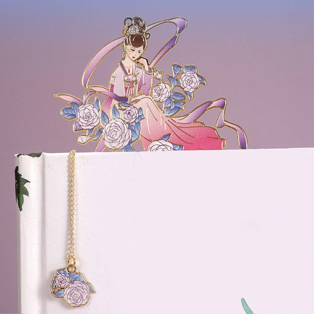 Flower Book Clip Hollowed Tassel Bookmark Book Page Marker Metal Flower Fairy Bookmarks Student
Flower Book Clip Hollowed Tassel Bookmark Book Page Marker Metal Flower Fairy Bookmarks Student
